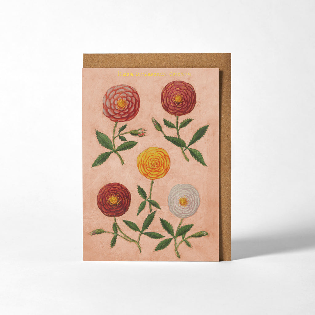 Greetings Card - Pink Festival of Flowers – Roomytown USA