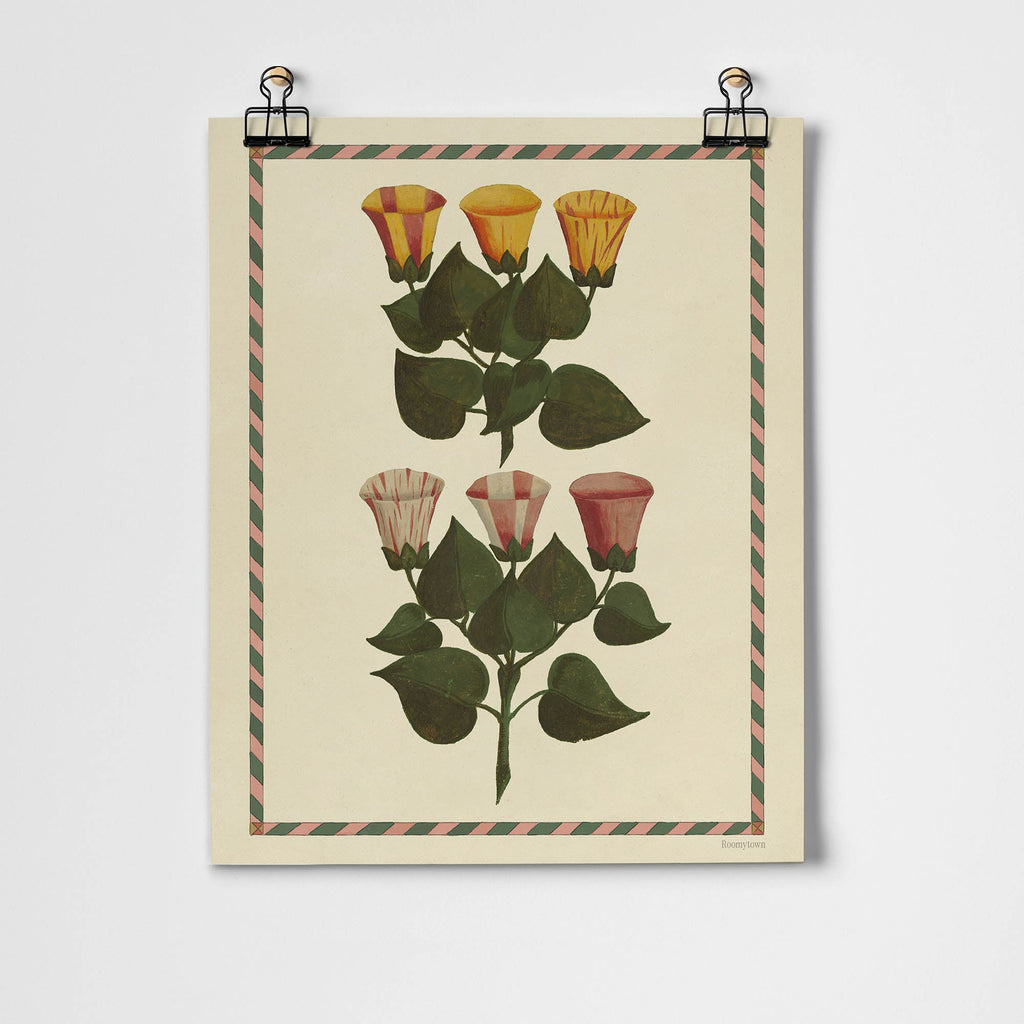 Cream Festival of Flowers Fine Art Print – Roomytown USA