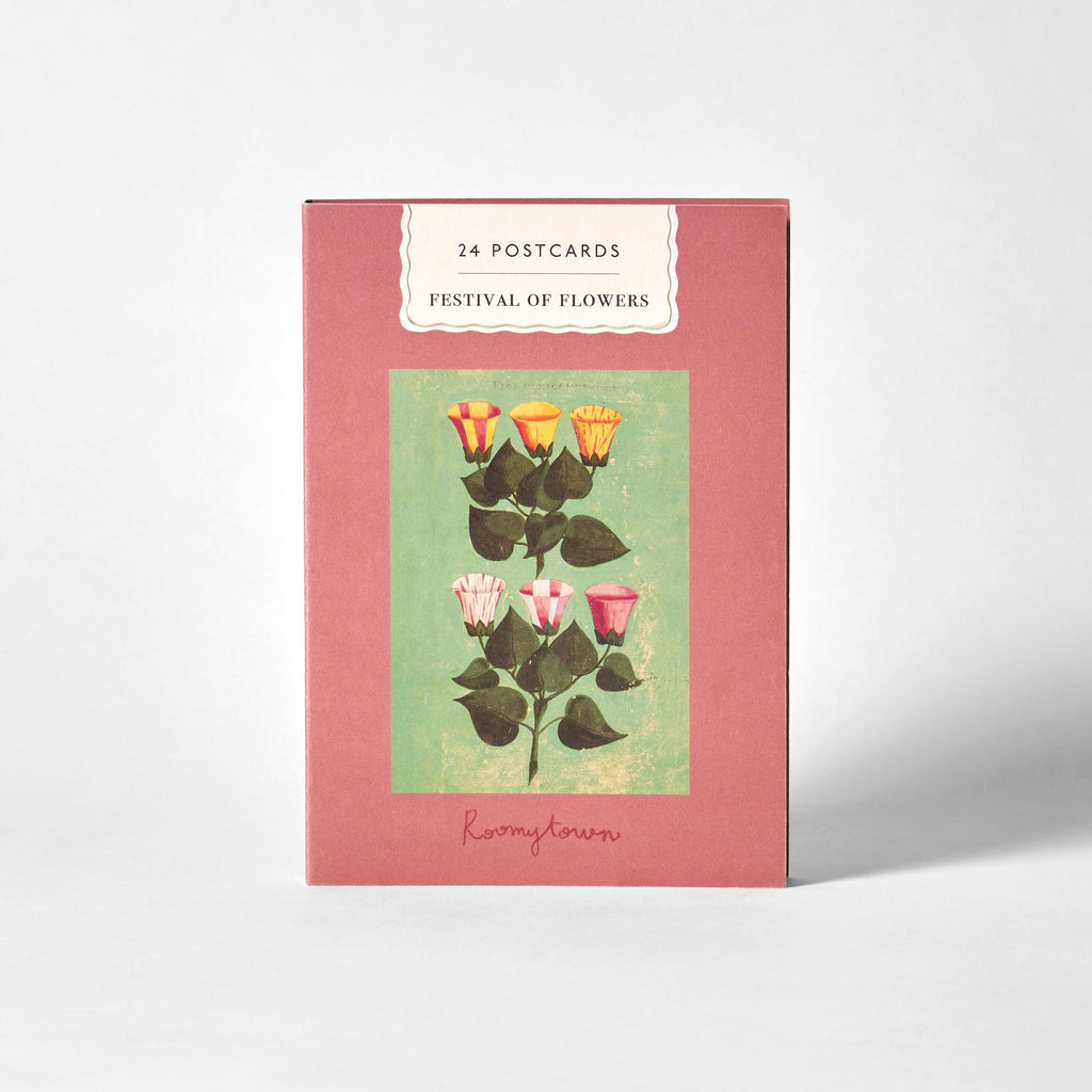 Postcard Book - Festival of Flowers – Roomytown USA