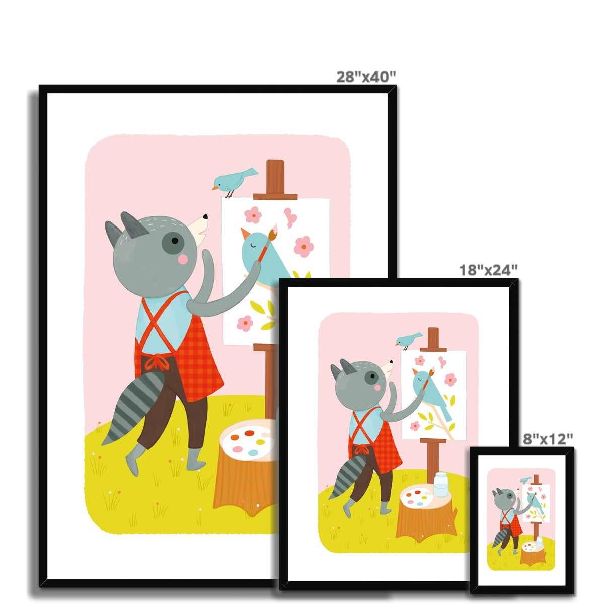 The Joy of Art Framed Fine Art Print | Nora Aoyagi