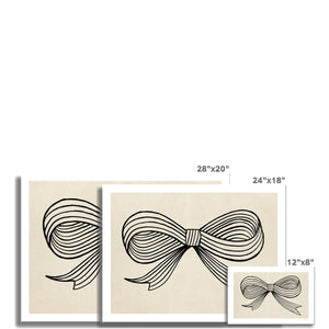 Ink Bow Fine Art Print