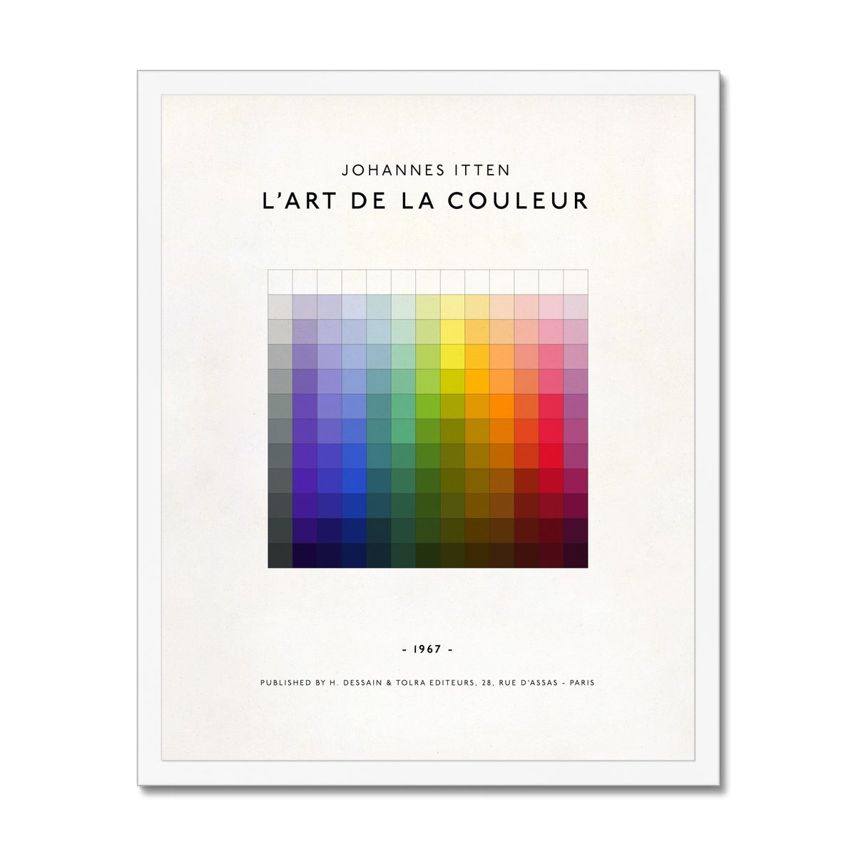 L'Art De La Couleur Fine Art Print