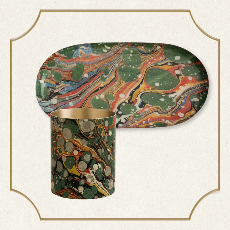 The Art of Marbeling Enamel Gift Set
