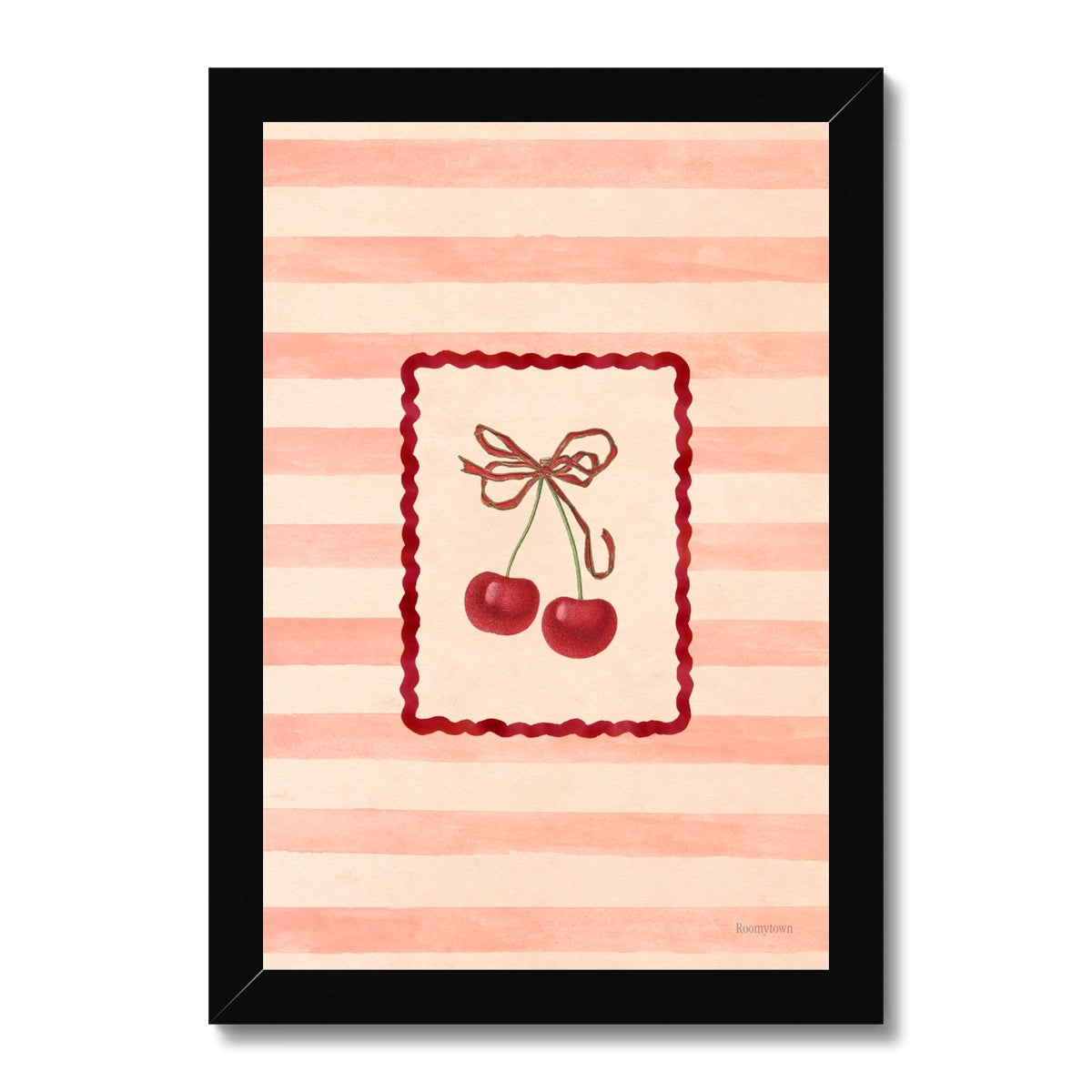 Cherry Framed Fine Art Print