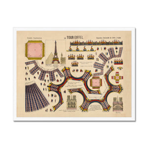 La Tour Eiffel Framed Fine Art Print