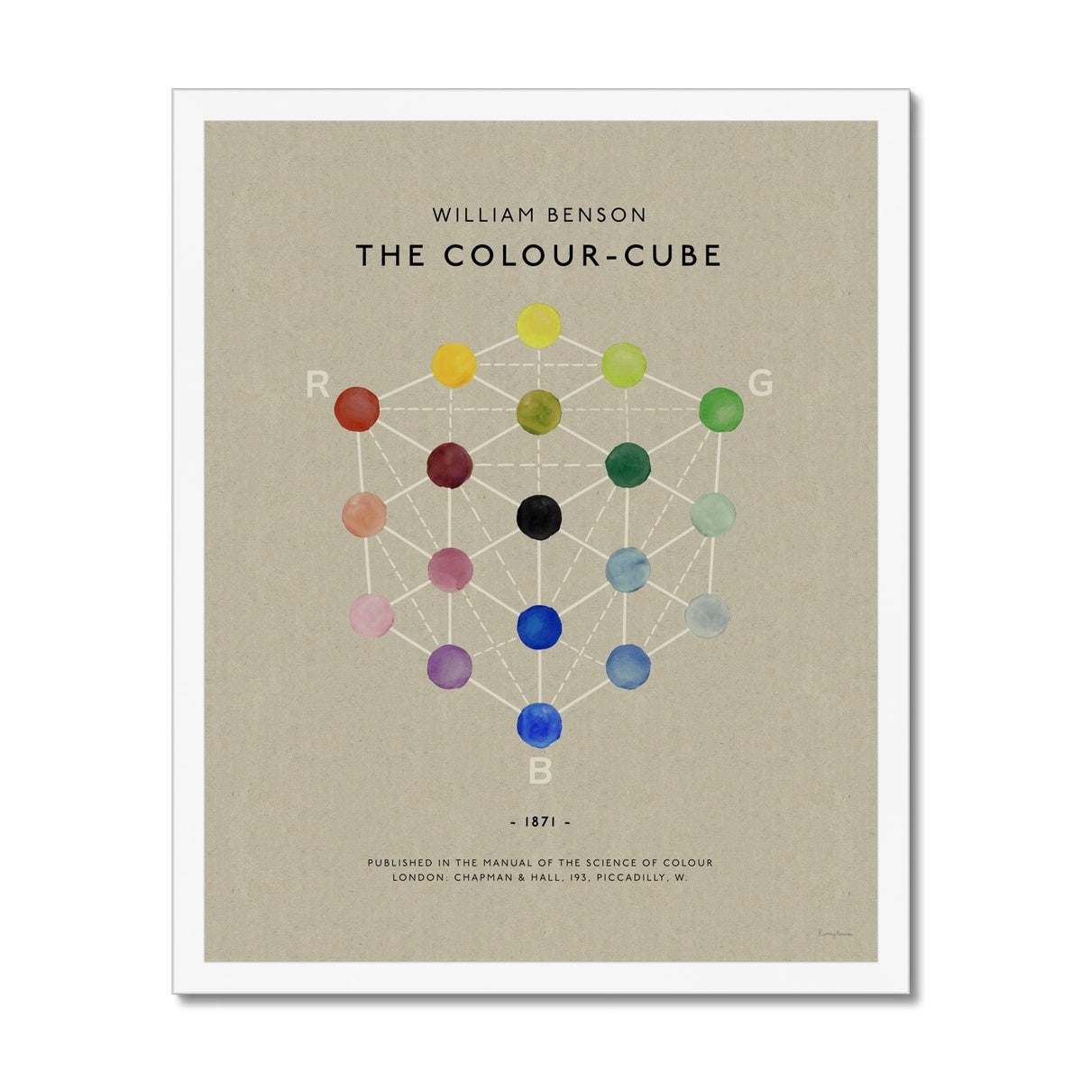 The Colour Cube Fine Art Print