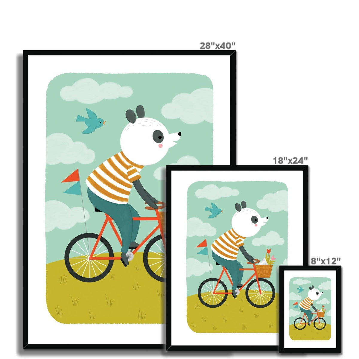 The Joy of Adventure Framed Fine Art Print | Nora Aoyagi