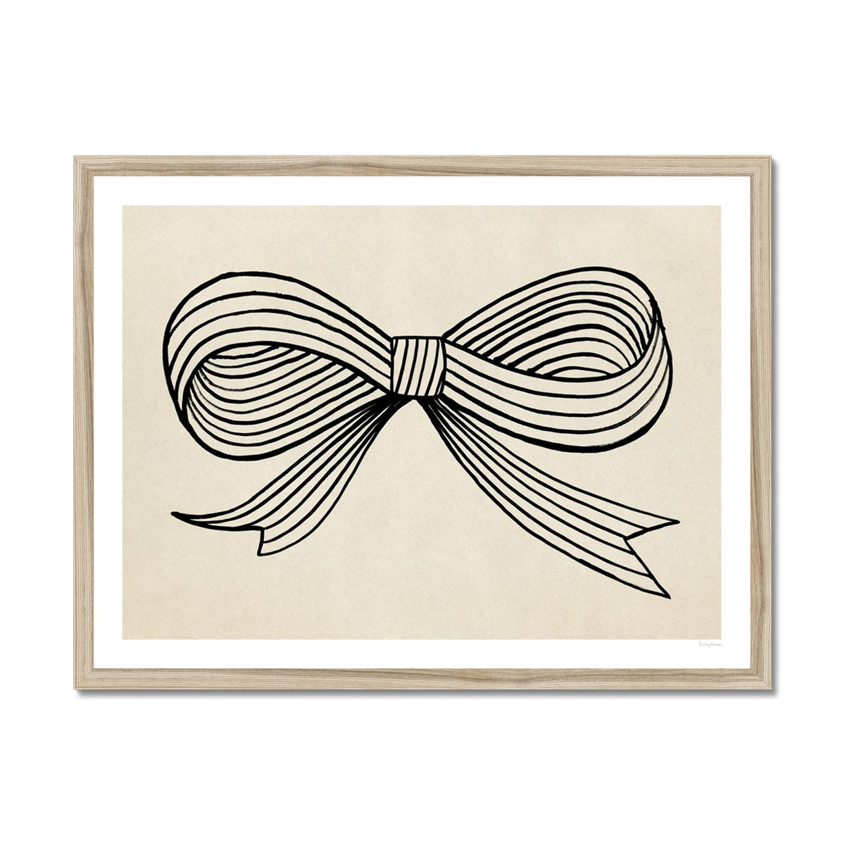 Ink Bow Fine Art Print