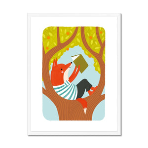 The Joy of Reading Framed Fine Art Print | Nora Aoyagi