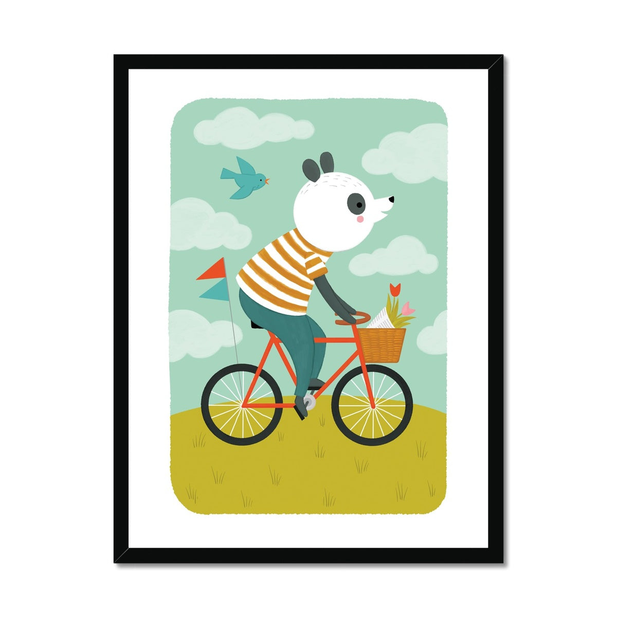 The Joy of Adventure Framed Fine Art Print | Nora Aoyagi