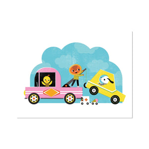 Tow Truck Fine Art Print | Sara Gillingham