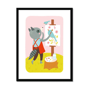 The Joy of Art Framed Fine Art Print | Nora Aoyagi