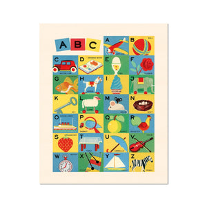 ABC Blocks Fine Art Print