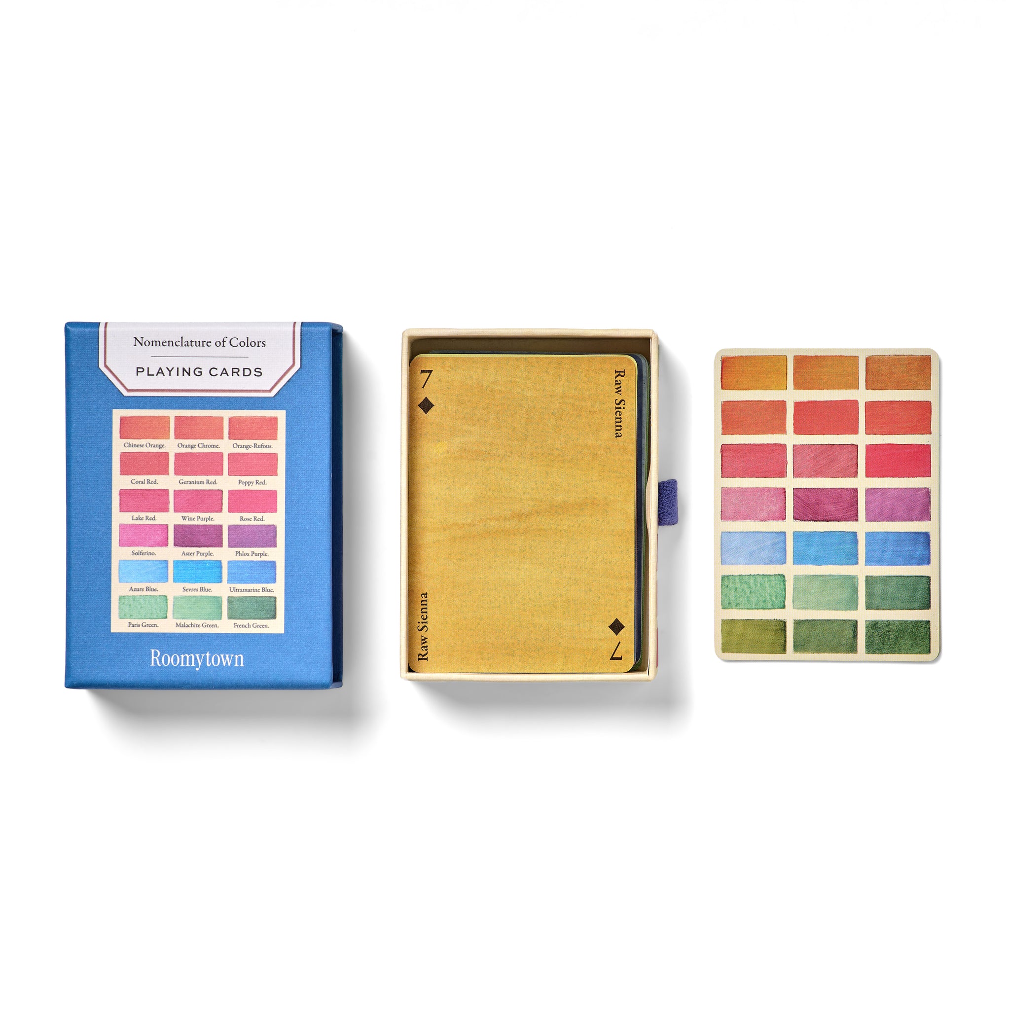 Nomenclature of Colours Single Playing Card Deck – Roomytown USA