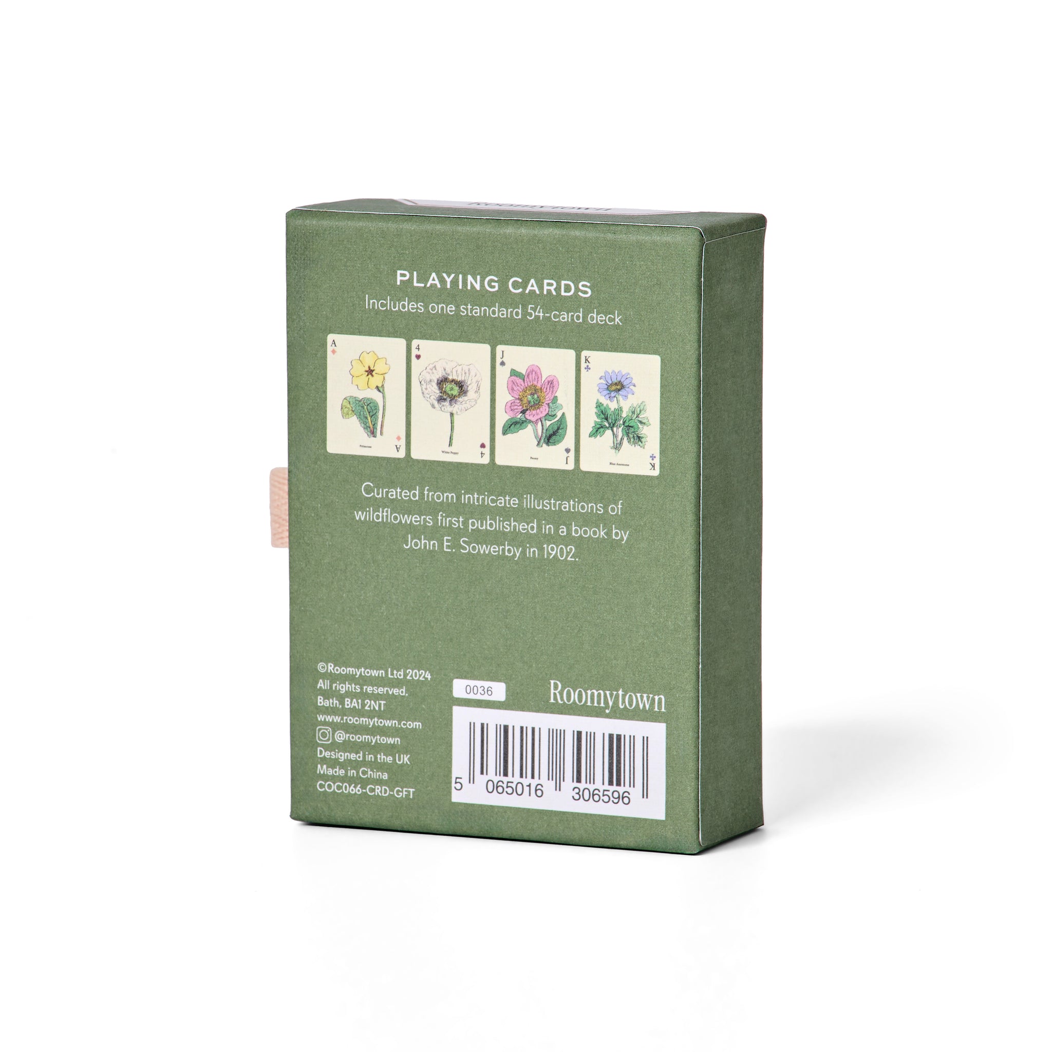 Wildflowers Single Playing Card Deck – Roomytown USA