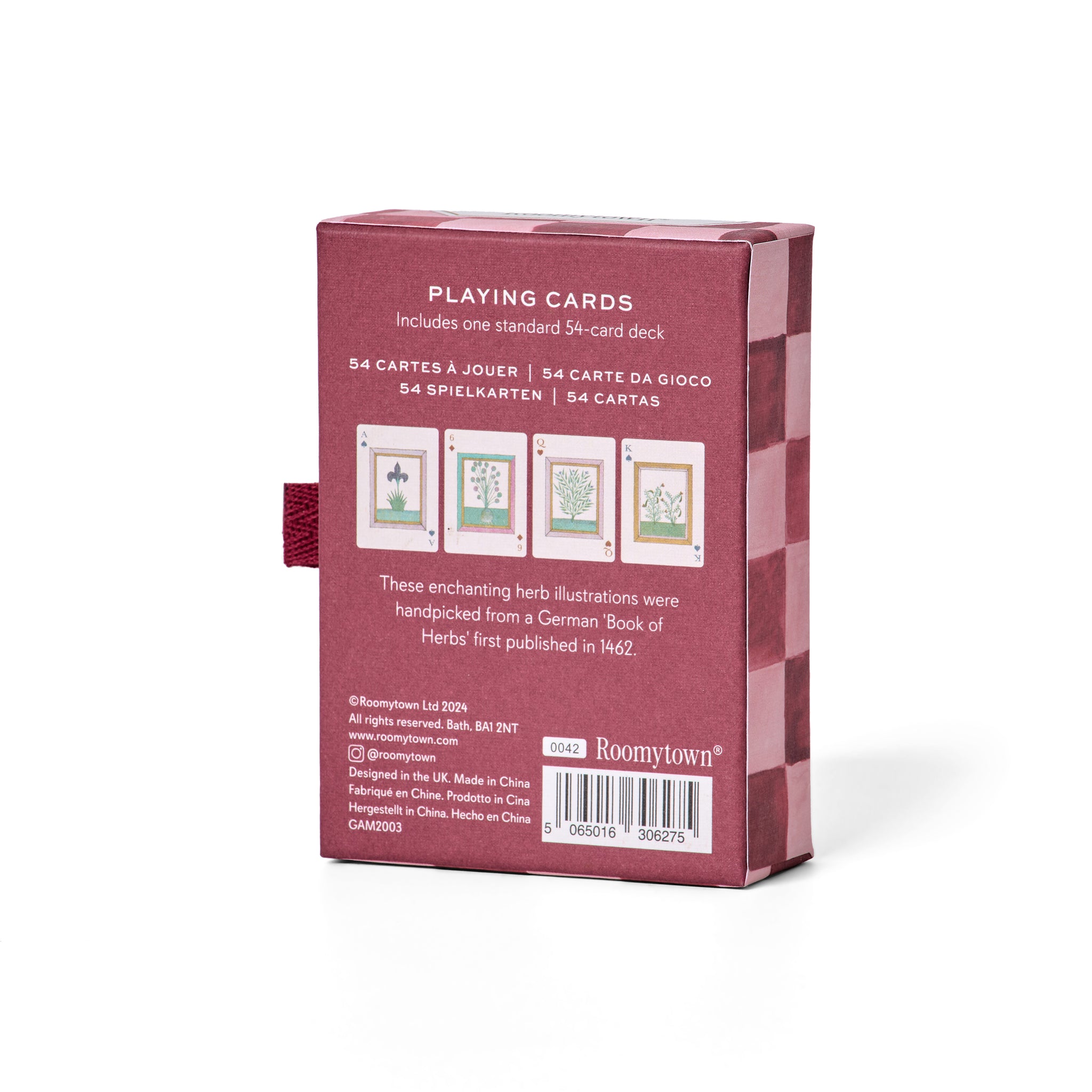 Book of Herbs Single Playing Card Deck – Roomytown USA