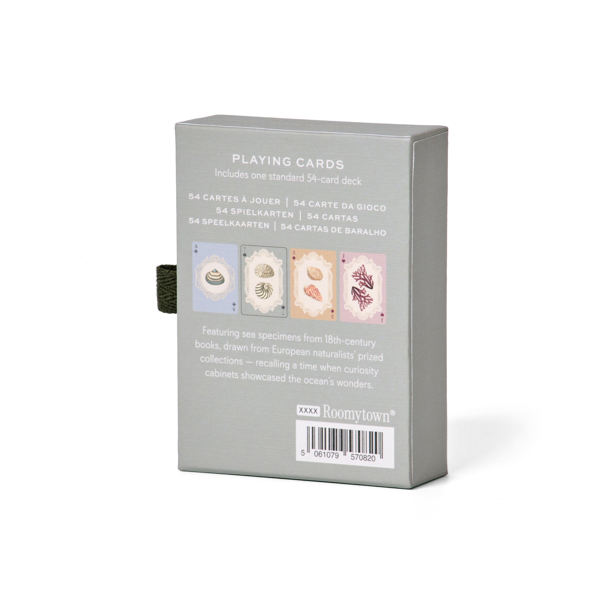 Single Deck Playing Cards - Specimens of the Sea – Roomytown USA