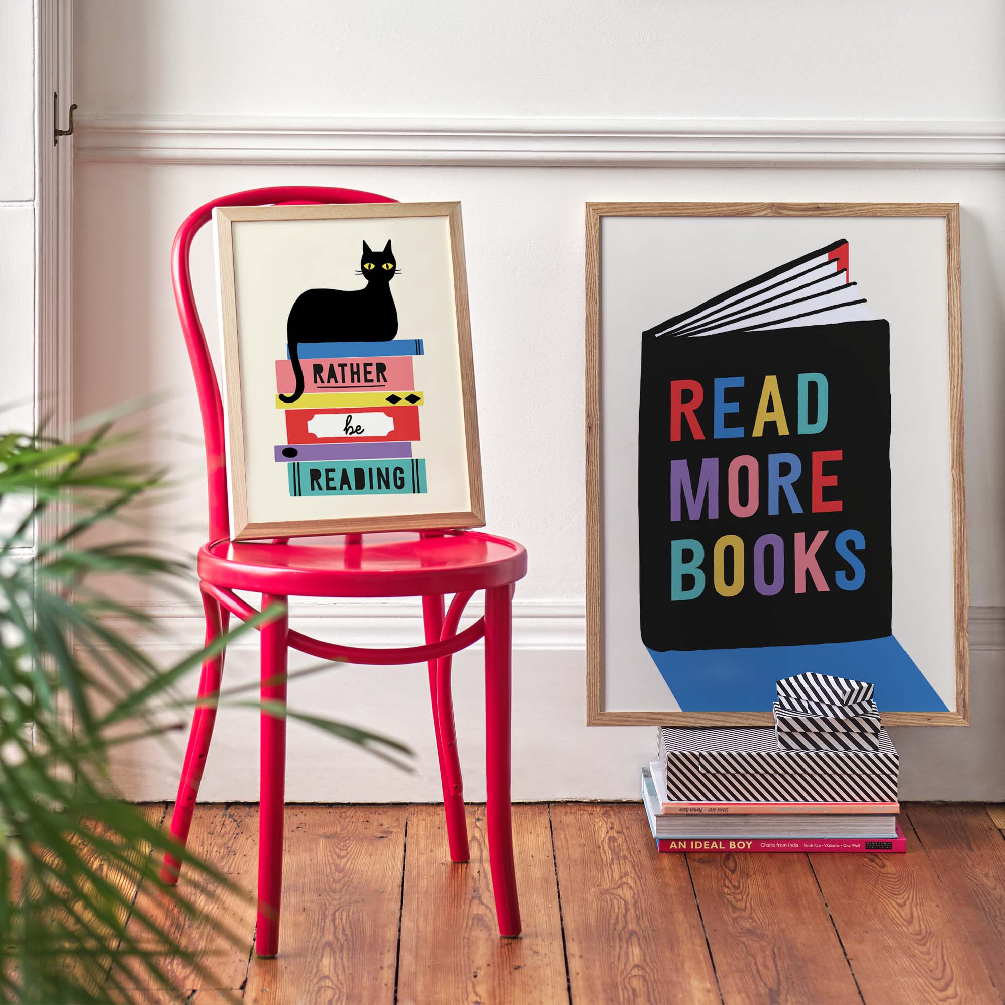 Read More Books Fine Art Print