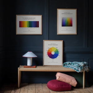 The Prang Color Chart Framed Fine Art Print