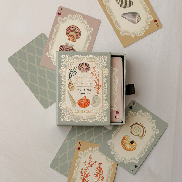 Single Deck Playing Cards - Specimens of the Sea – Roomytown USA