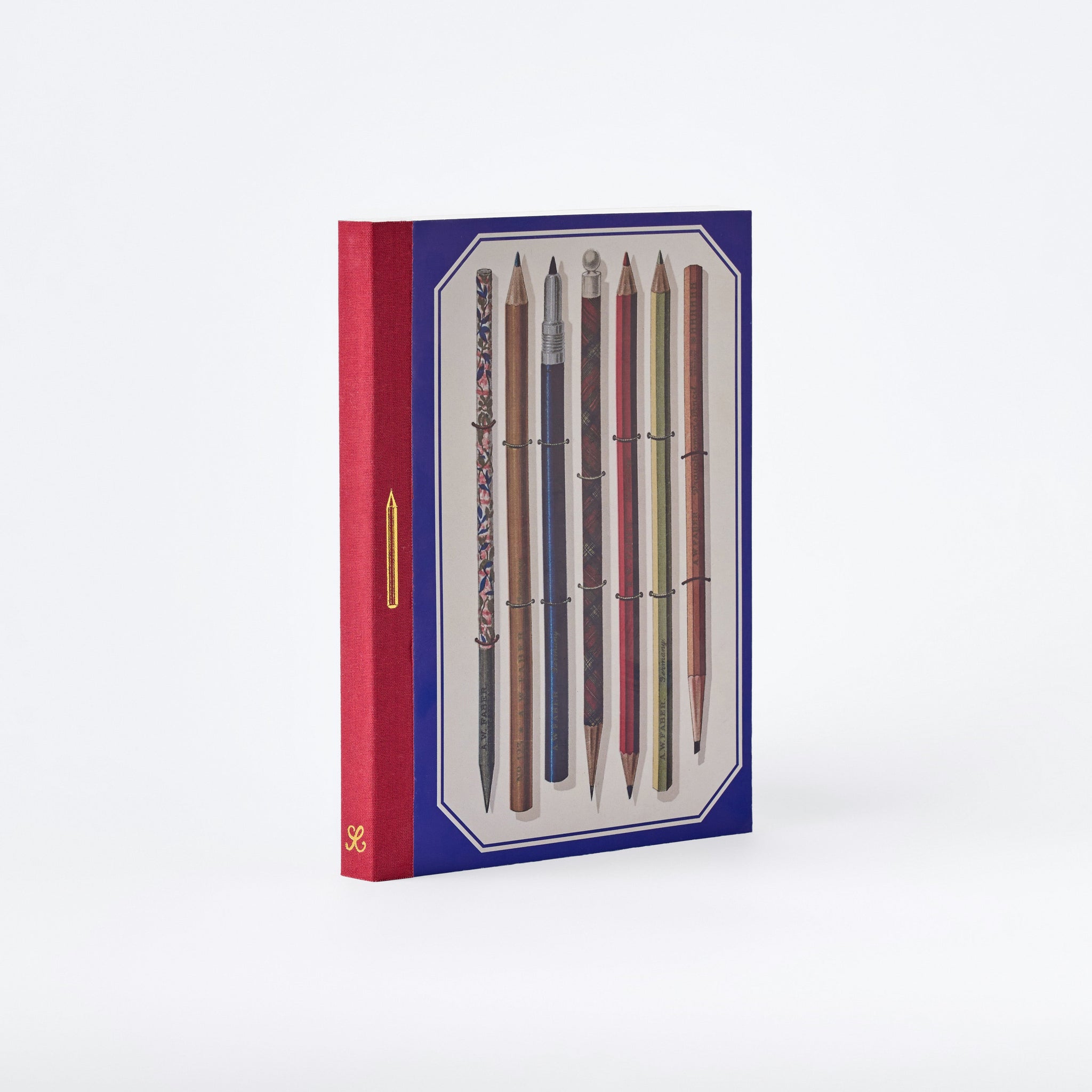 Vintage Pencils A5 Journal