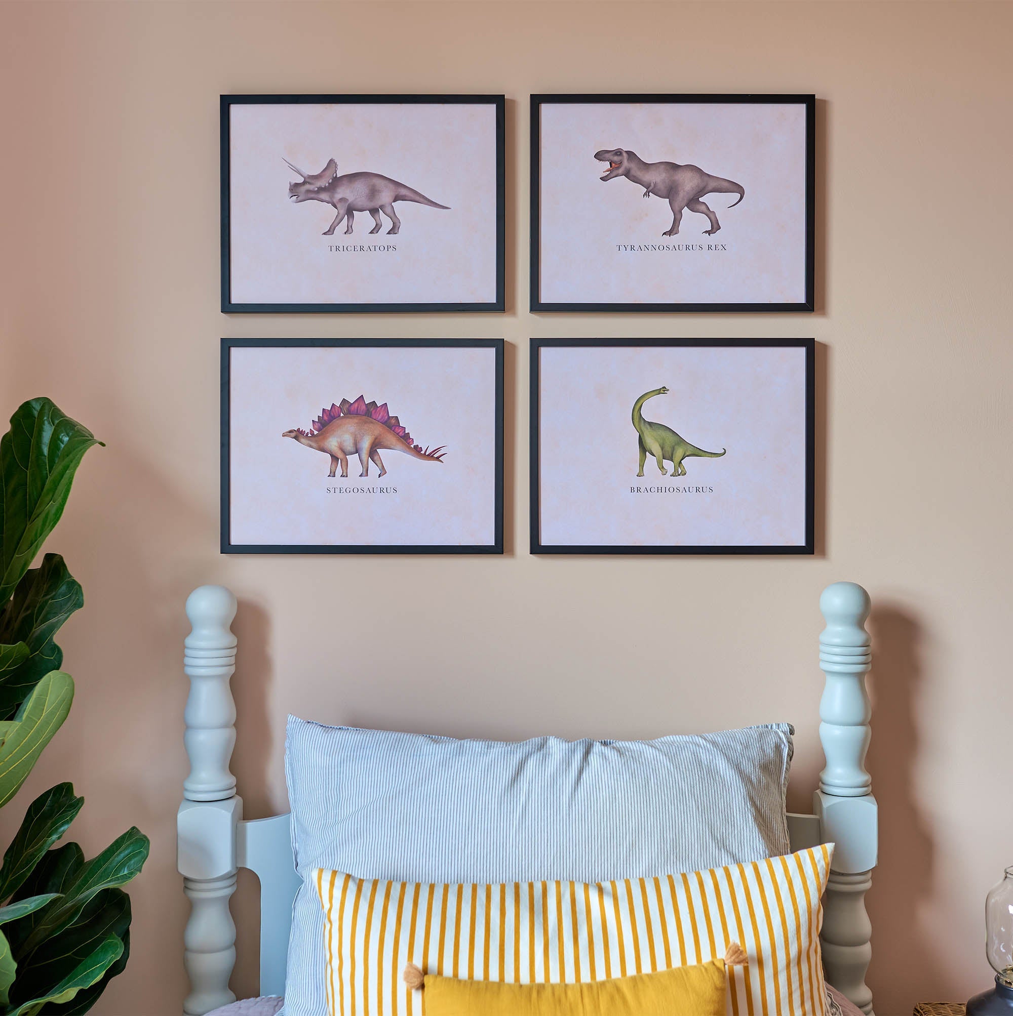 Vintage Brachiosaurus Fine Art Print