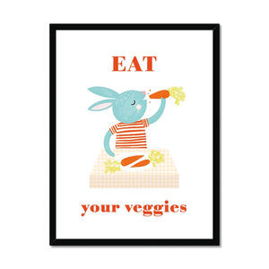 Eat Your Veggies Framed Fine Art Print | Nora Aoyagi