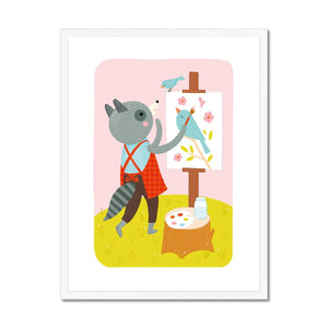 The Joy of Art Framed Fine Art Print | Nora Aoyagi