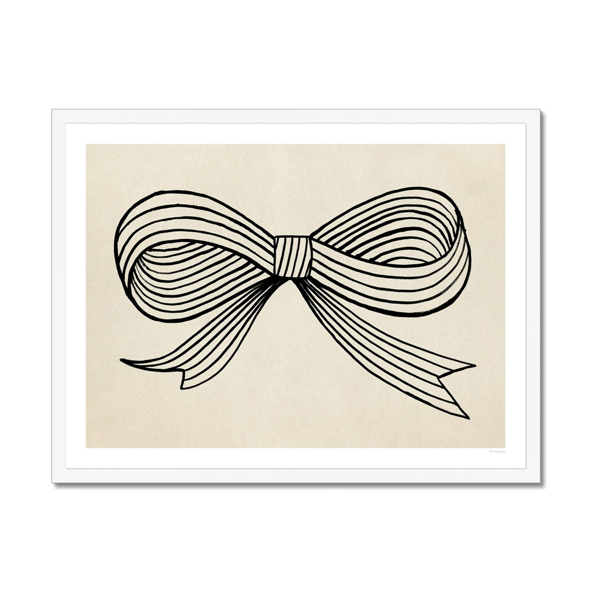 Ink Bow Fine Art Print