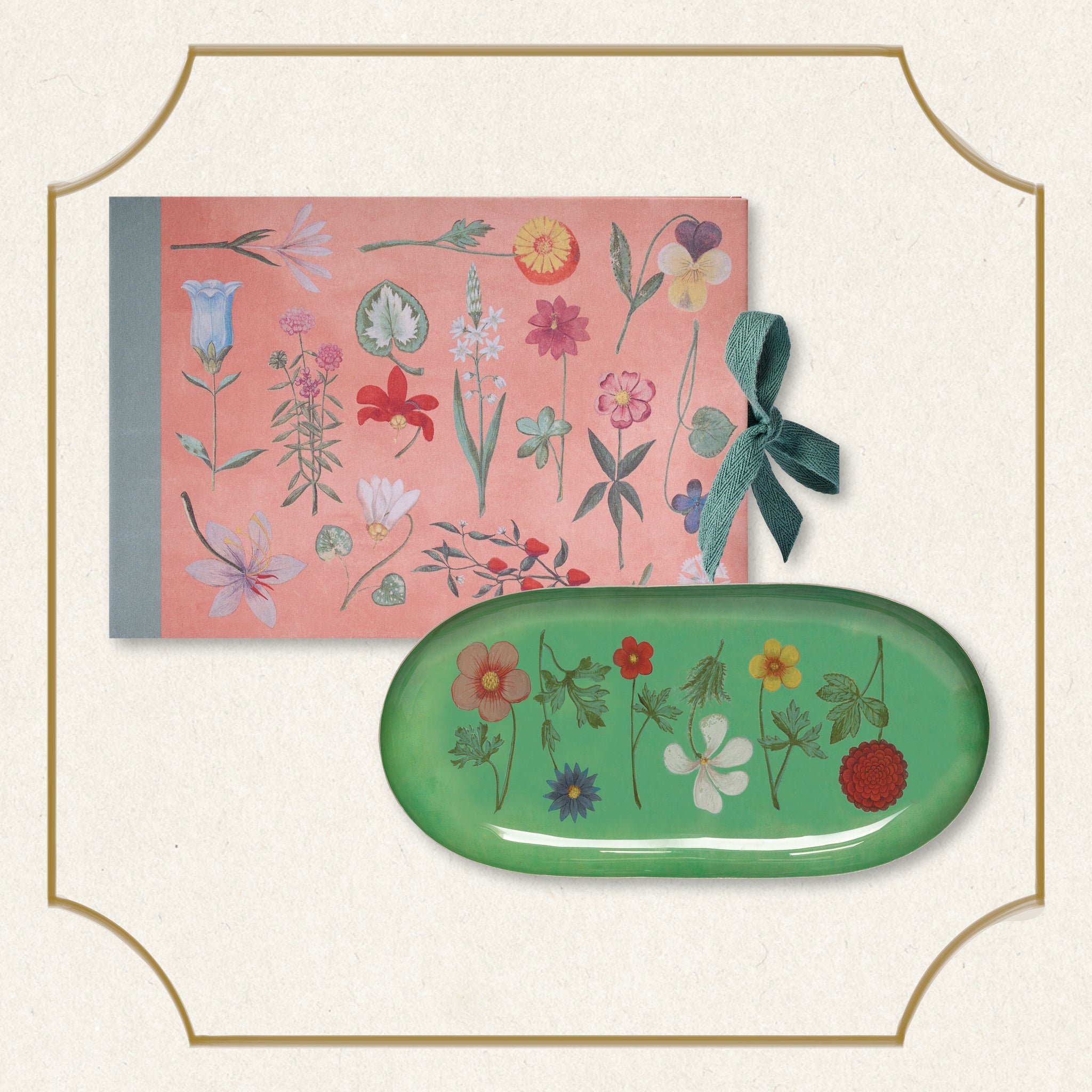 Festival of Flowers Artist Sketchbook & Enamel Tray Set – Roomytown USA