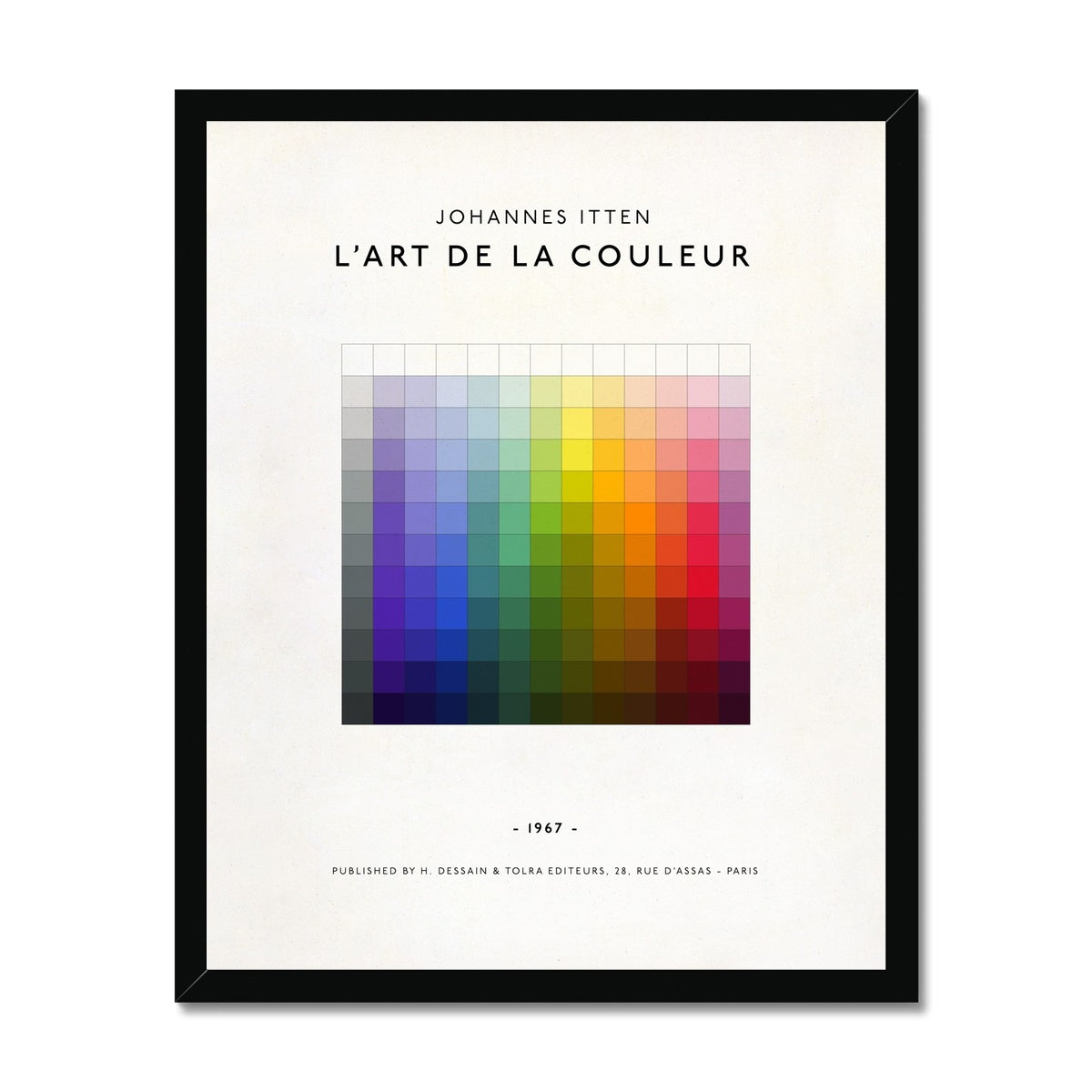 L'Art De La Couleur Fine Art Print