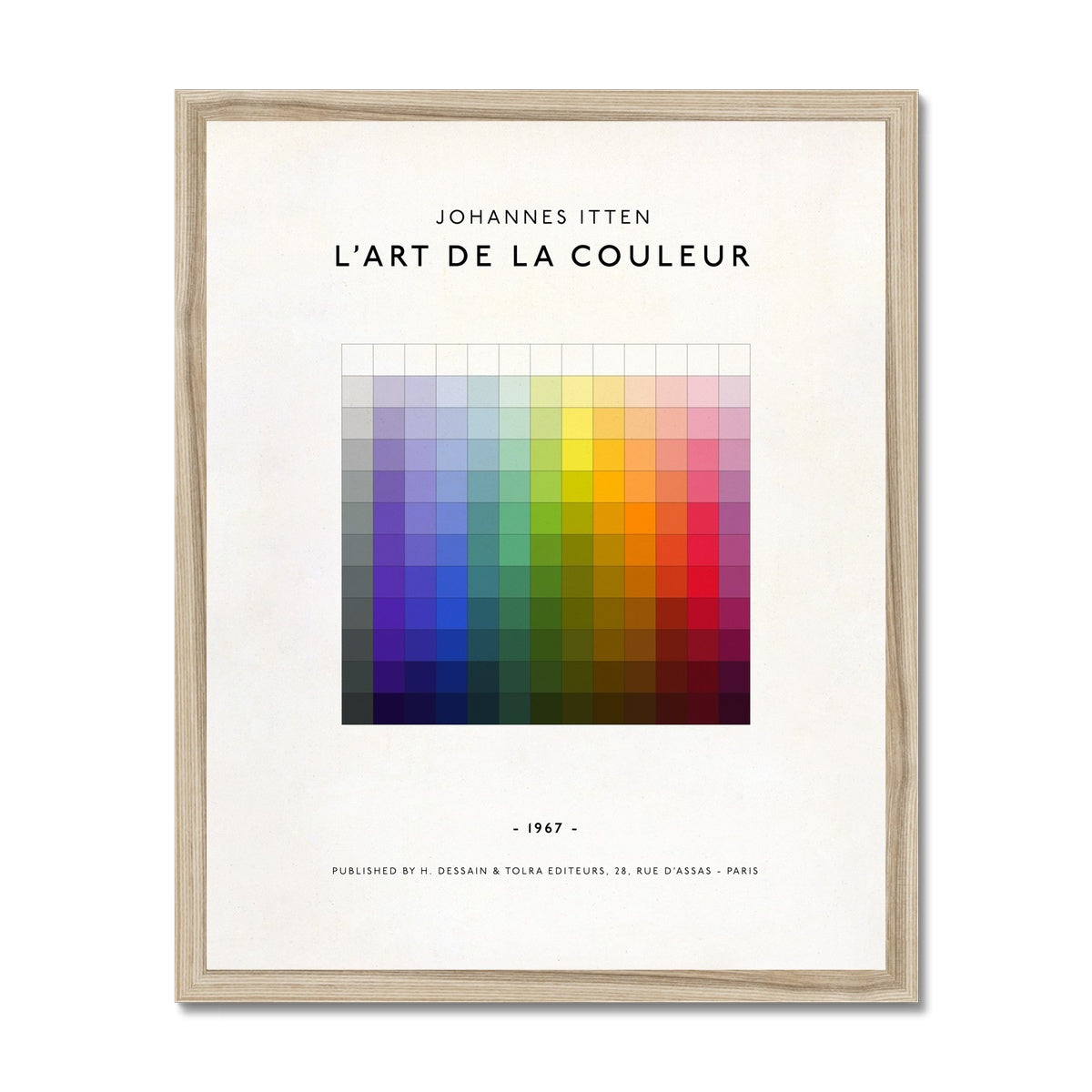 L'Art De La Couleur Fine Art Print