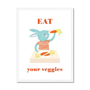 Eat Your Veggies Framed Fine Art Print | Nora Aoyagi