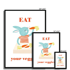 Eat Your Veggies Framed Fine Art Print | Nora Aoyagi