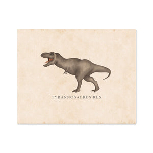 Vintage Tyrannosaurus-Rex Fine Art Print